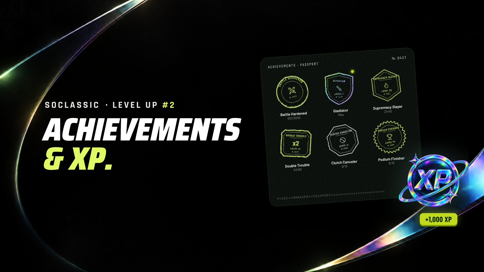 Level Up #2: Achievements, XP rewards and fairer battles